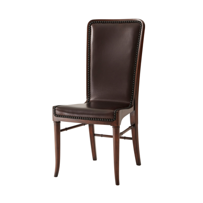 Leather Sling Dining Chair