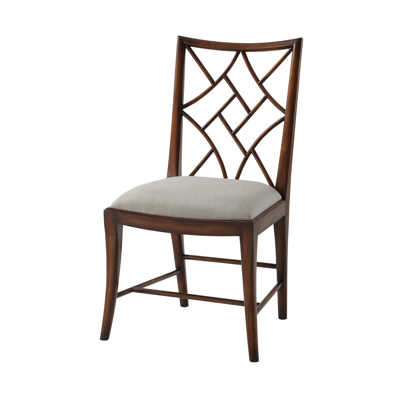 A Delicate Trellis Side Chair