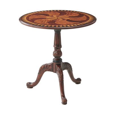 The Swirl-Top Side Table
