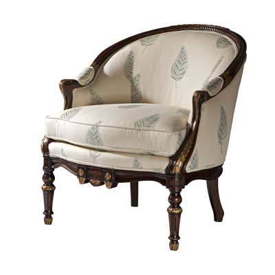 The India Silk bedroom Upholstered Chair