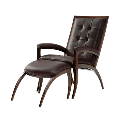 Arc Chair & Ottoman