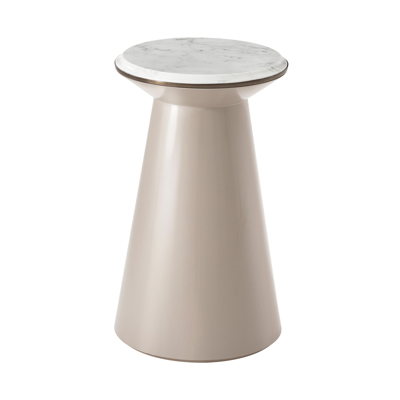 Contour Side Table (Pure Pearl, Small)