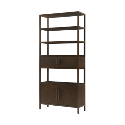 Burroughs desktop on sale etagere bookcase