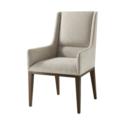 Lido Upholstered Dining Arm Chair